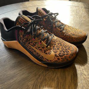 Nike Metcon 6 FlyEase Cheetah CrossFit Shoes (Men's 12 / Women's 13)